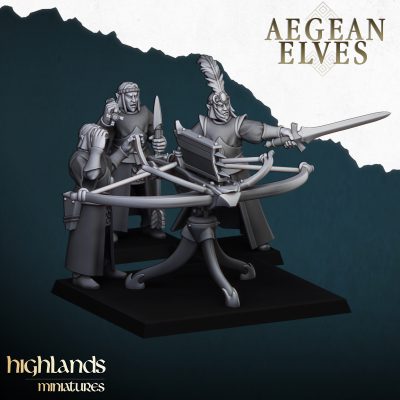 Lanzavirotes con dotación (Aegean Elves Balista with Crew)