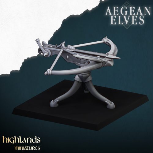 Lanzavirotes con dotación (Aegean Elves Balista with Crew)