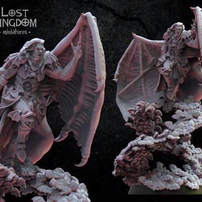 Winged Night Lord/Señor de la Noche alado