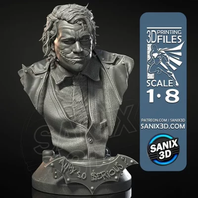 Busto de Joker - H. Ledger