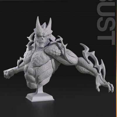 Busto de Kaiju No8