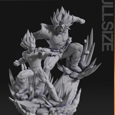 Vegeta vs Broly