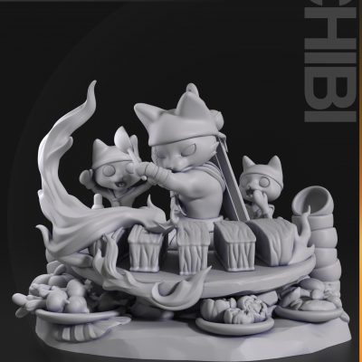 Chibi de Meowscular Chef