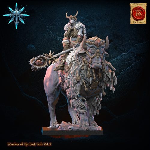 Minis&Deco 3D Prints - Freyja, la semi-gigante, la hechicera del Yermo - 5