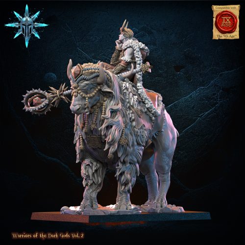 Minis&Deco 3D Prints - Freyja, la semi-gigante, la hechicera del Yermo - 9