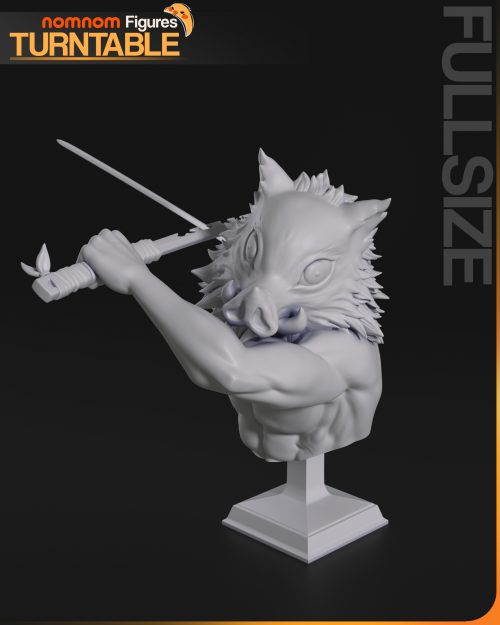 Bust Busto de Inosuke – Demon Slayer