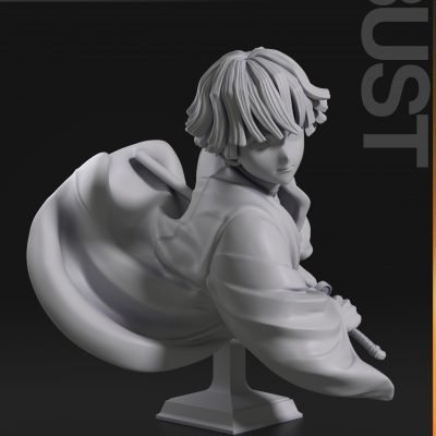 Busto de Zenitsu – Demon Slayer