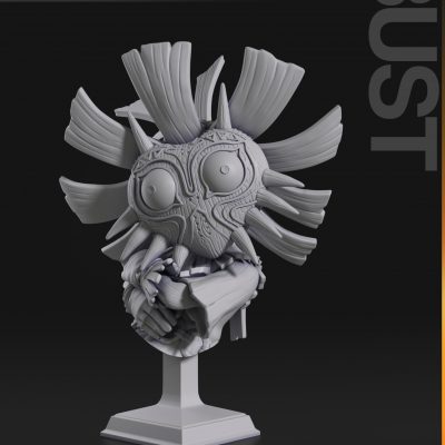 Busto de Skull Kid – Zelda