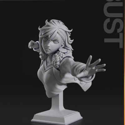 Busto de Momo Ayase – Dandadan