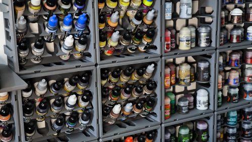 Cube Pro Organizer - Paint Cube (Cubo organizador de pinturas)