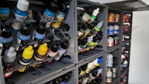 Cube Pro Organizer - Paint Cube (Cubo organizador de pinturas)