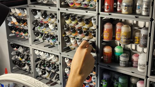 Cube Pro Organizer - Paint Cube (Cubo organizador de pinturas)