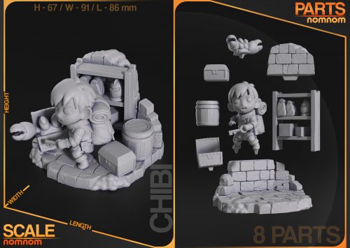 Chibi de Chilchuck - Dungeon Meshi