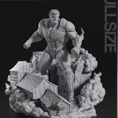 Titán acorazado – Ataque a los titanes