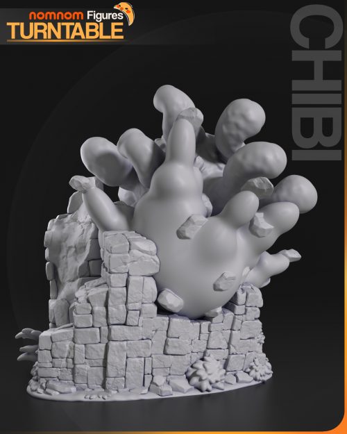 Turntable_04 Chibi de Beholder – D&D