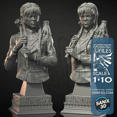 Busto de Miércoles – Wednesday