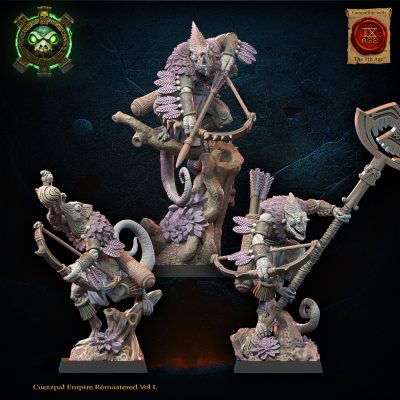 5 Grupo de mando de Kuaxotl con arcos