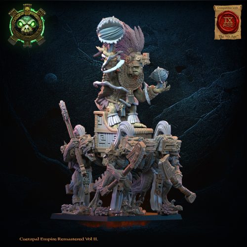 27 Tezcatlipoca, el Dios Viviente en Palanquin
