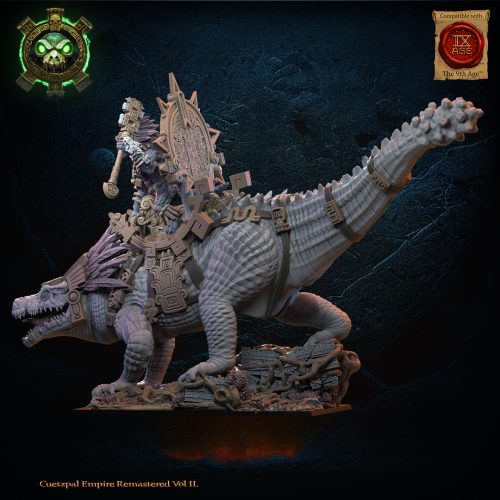 5 Citlallicue, Heroína Cipactli en Deinosuchus