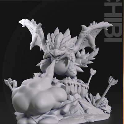 Chibi de Rathalos - Monster Hunter World