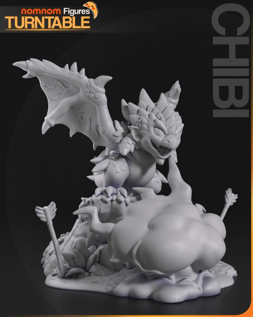 Chibi de Rathalos - Monster Hunter World