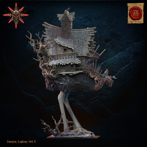 8 Baba Jaga, Bruja demoniaca en Ave del horror