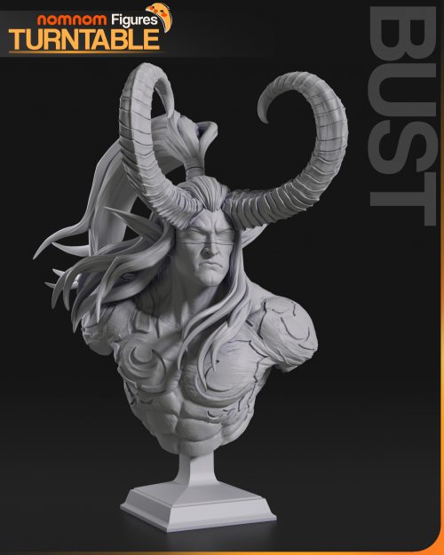 Busto de Illidan Stormrage