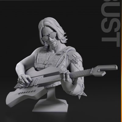 Busto de Johnny Silverhand