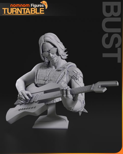 Busto de Johnny Silverhand