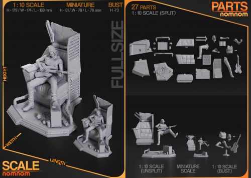 ScaleParts Johnny Silverhand – Cyberpunk 2077