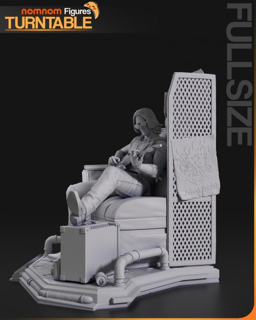 Turntable_04 Johnny Silverhand – Cyberpunk 2077