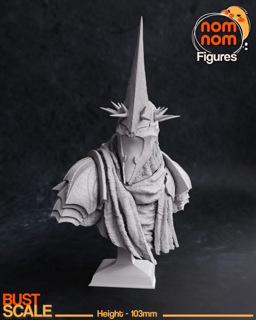 witch-king-of-angmar-lord-of-the-rings-3d-model-42ee529929 Busto de Angmar