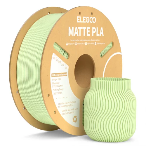 Minis&Deco 3D Prints - Filamento PLA Matte - Amarillo sunshine - PLAMATTE1KGMintGreen 2