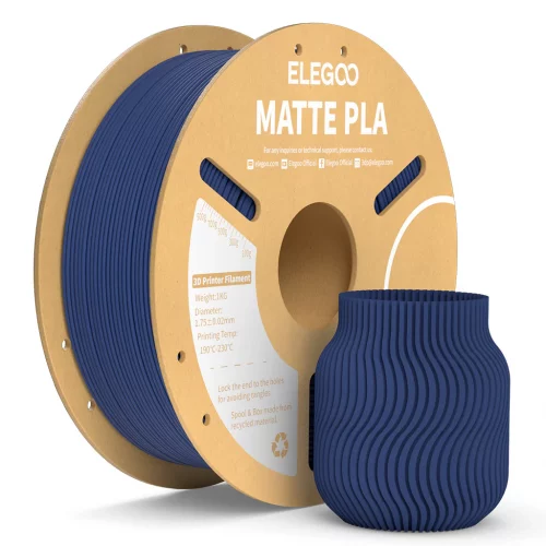 Minis&Deco 3D Prints - Filamento PLA Matte - Amarillo sunshine - PLAMATTE1KGNavyBlue 2