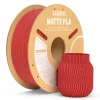 Minis&Deco 3D Prints - Filamento PLA Matte - Amarillo sunshine - PLAMATTE1KGRubyRed 2