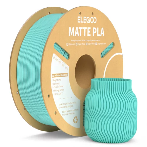 Minis&Deco 3D Prints - Filamento PLA Matte - Amarillo sunshine - PLAMATTE1KGTealGreen 2