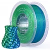 Minis&Deco 3D Prints - Filamento PLA Silk (Normal, Dual o Triple) - Dorado - Silk PLA 1 kg blue green 1