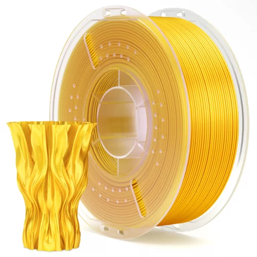 Minis&Deco 3D Prints - Filamento PLA Silk (Normal, Dual o Triple) - Dorado - Silk PLA 1 kg gold 1