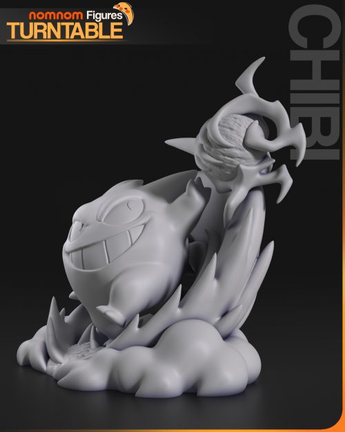 Turntable_01 Chibi de Gengar – Pokémon