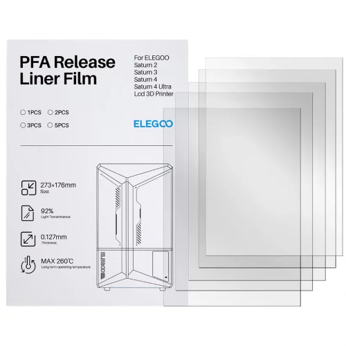 1-PFA_Film_for_Saturn_2_8K_3_4_4_Ultra_5_Pcs Película de liberación PFA para impresoras 2/8K/3/4/4 Ultra/4 Ultra 16K (5 Ud)