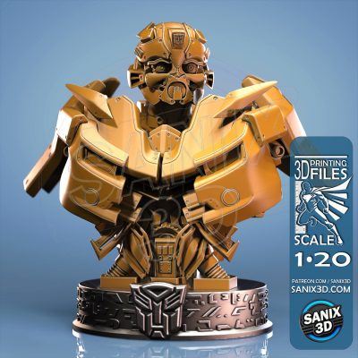 Busto de BumbleBee – Transformers