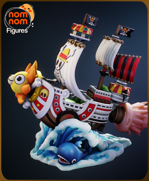 Chibi de Thousand Sunny – One Piece