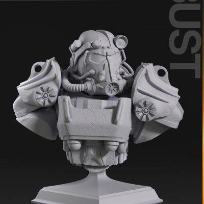 Busto de Servoarmadura T-60