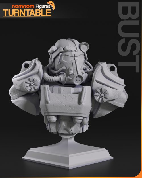Bust Busto de Servoarmadura T-60