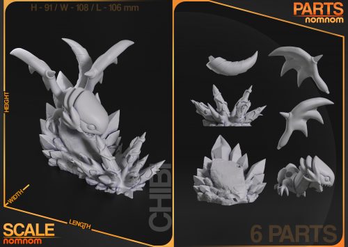 Chibi de Blue Eyes – White Dragon