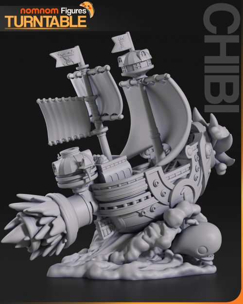 Chibi de Thousand Sunny – One Piece