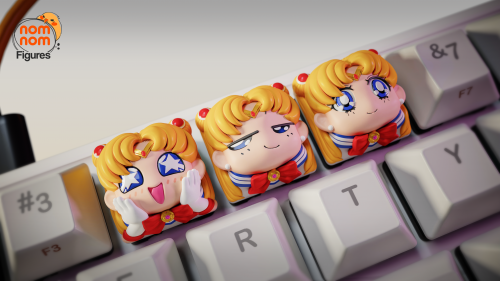 Teclas de Sailor Moon