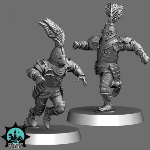 Equipo de Caballeros Humanos Nobles - Los Guardianes del Grial