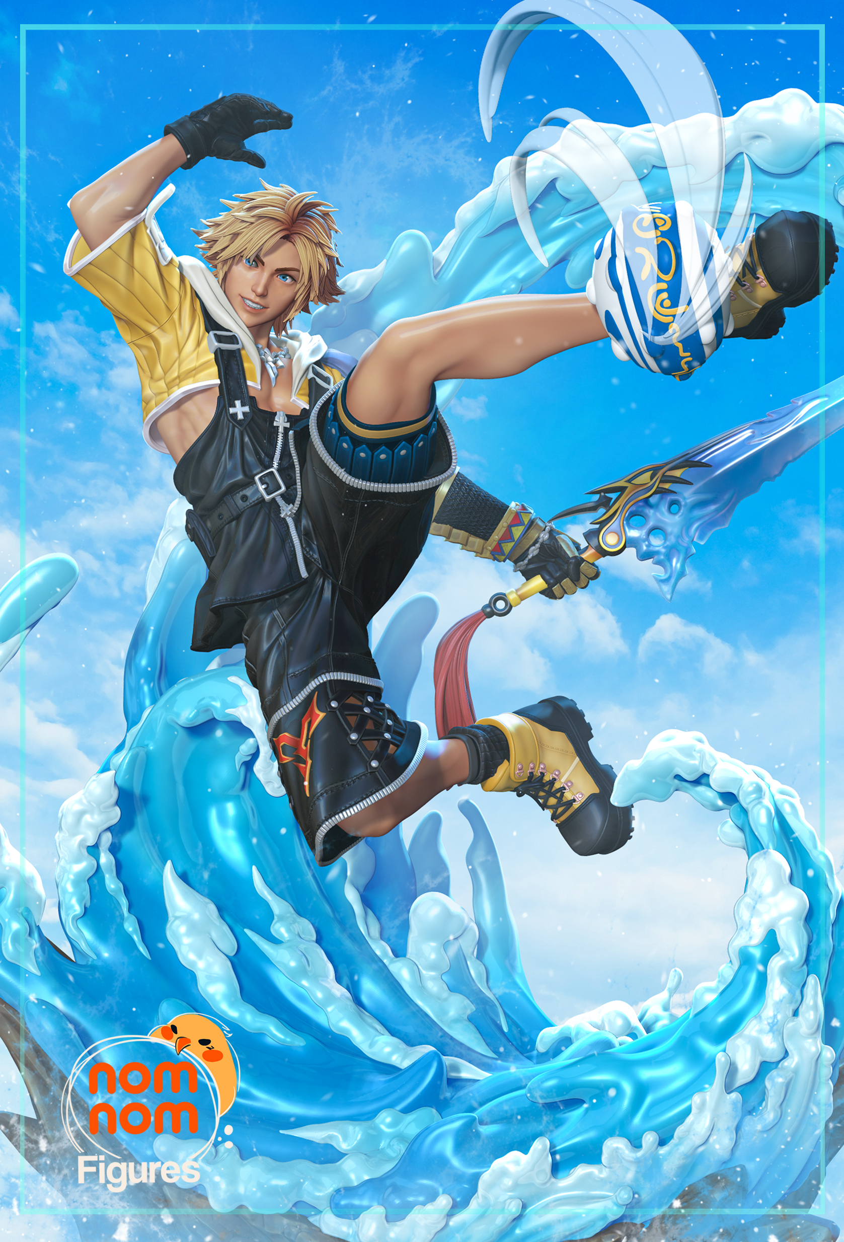 Tidus – Final Fantasy X - Minis&Deco 3D Prints
