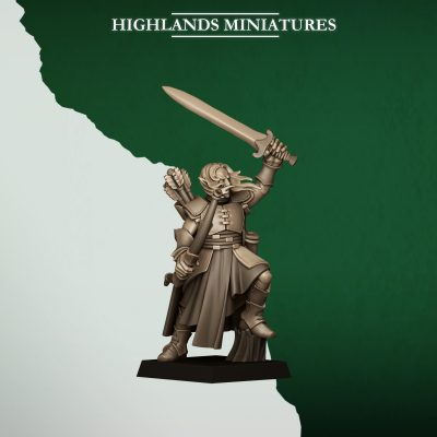 Grupo de mando de Arqueros Elfos Silvestres